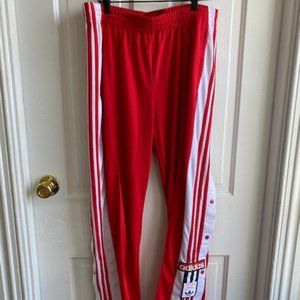 Adidas Original's Adicolor - Red tearaway pants